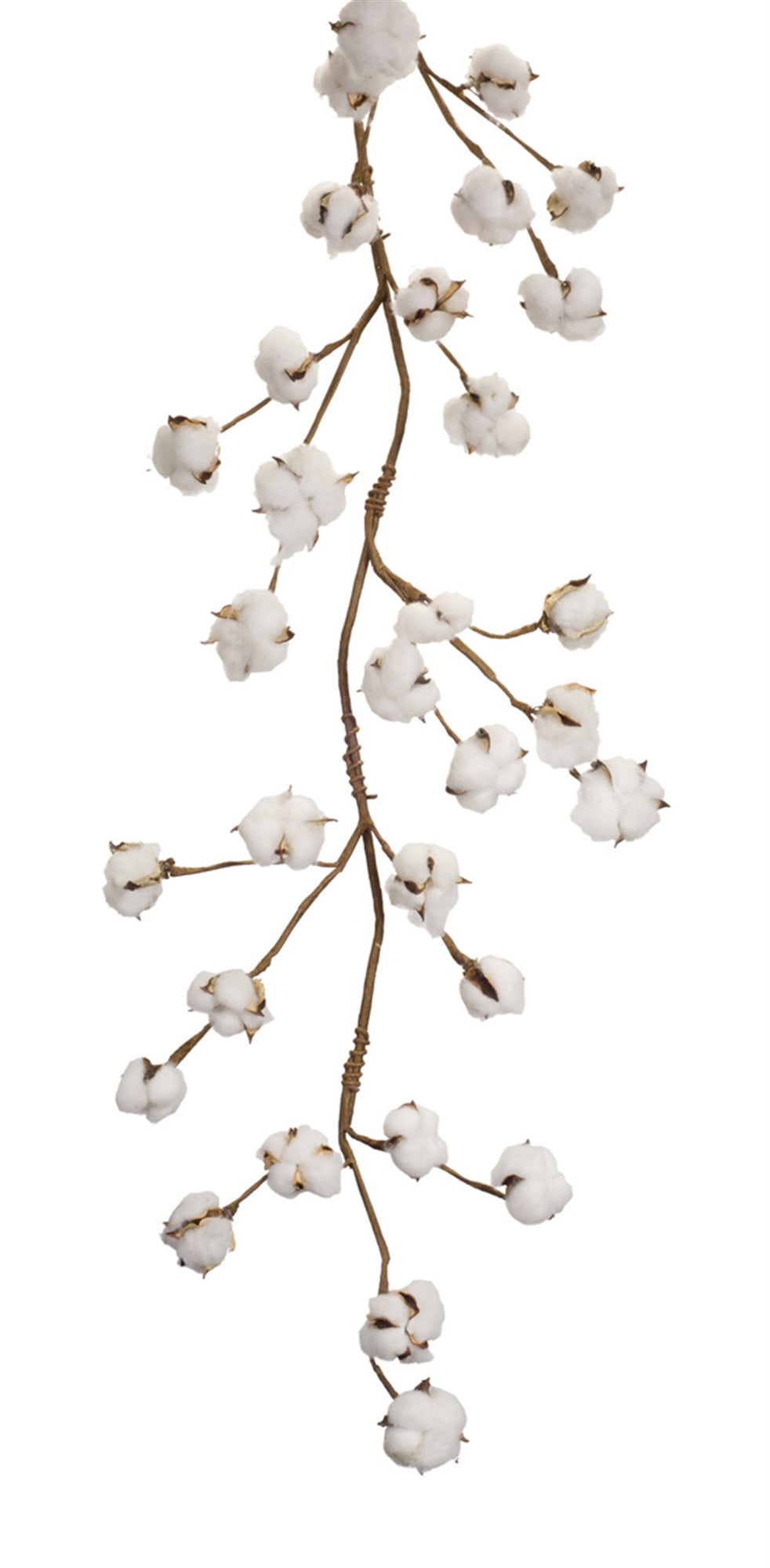 Cotton Garland (Set Of 2) 5.5'L Polyester