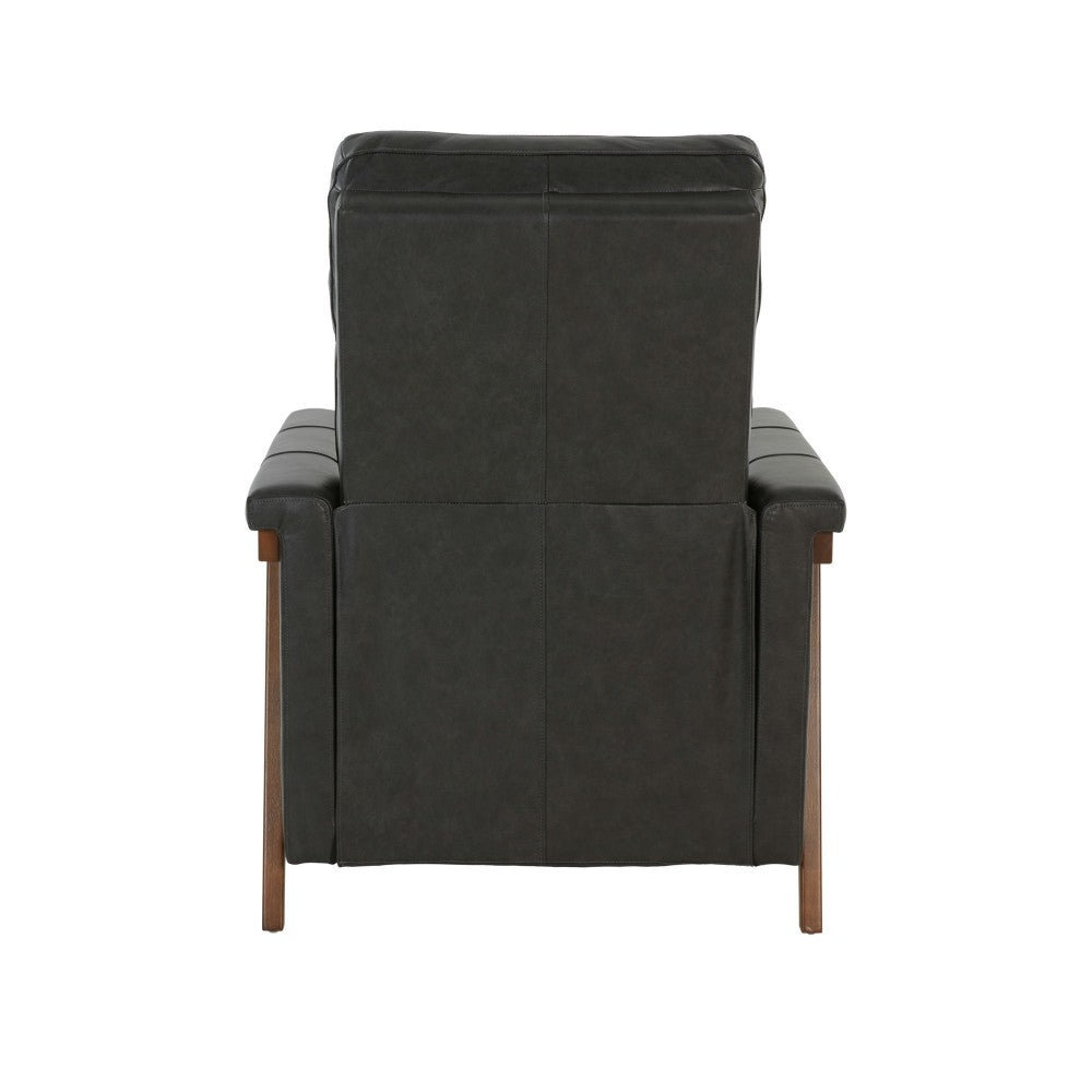 7-1179 Lewiston Push Thru The Arms Recliner, Edgewater Charcoal