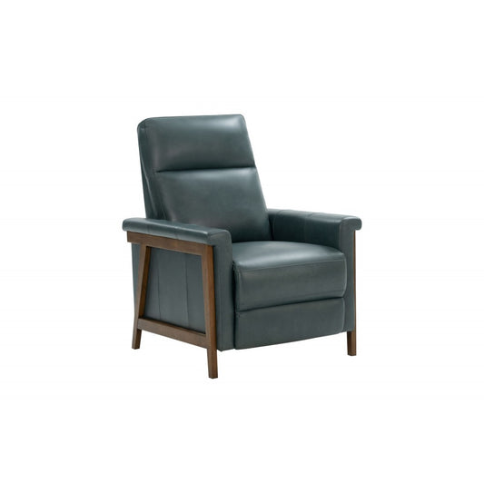 7-1179 Lewiston Push Thru The Arms Recliner, Roma Bluegray