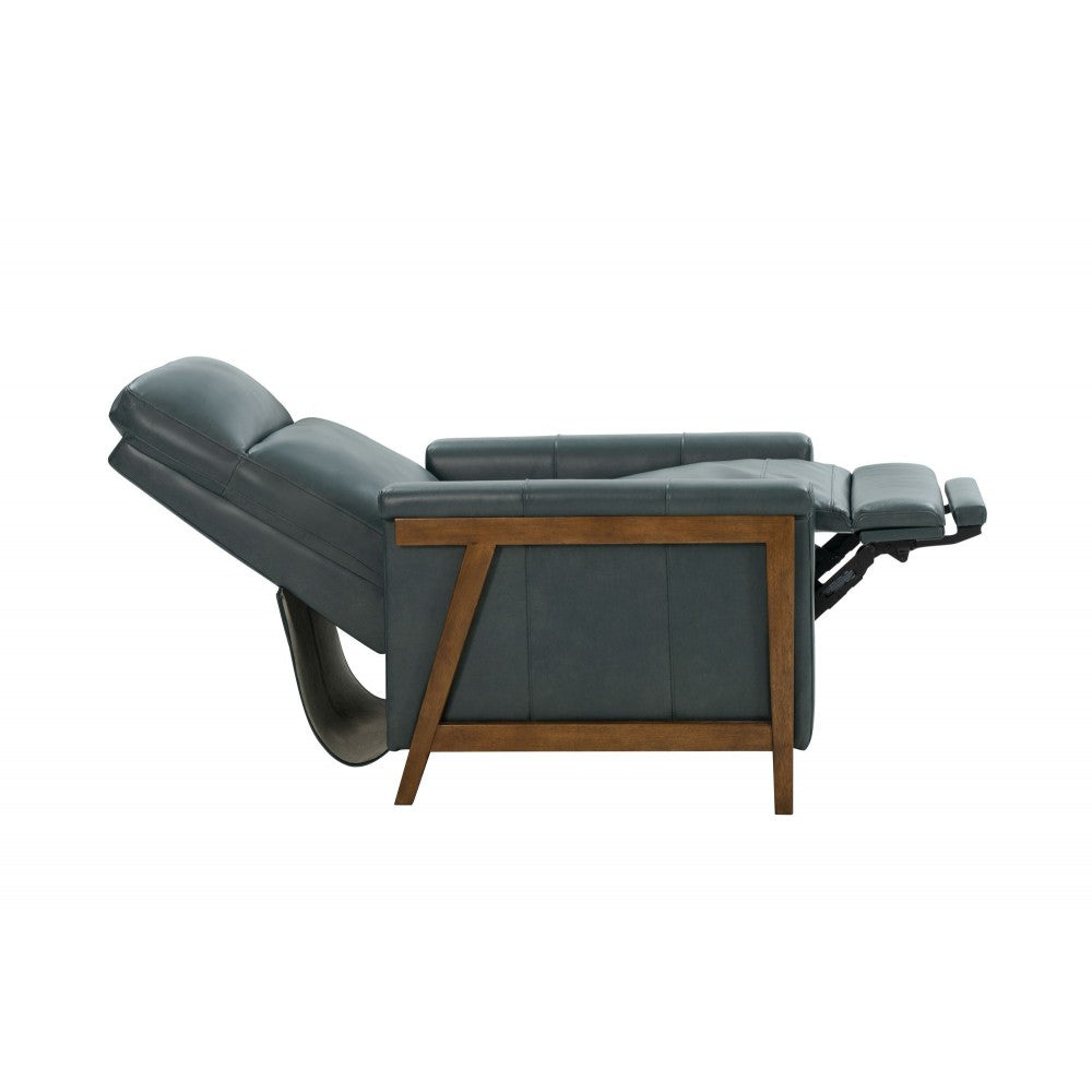 7-1179 Lewiston Push Thru The Arms Recliner, Roma Bluegray