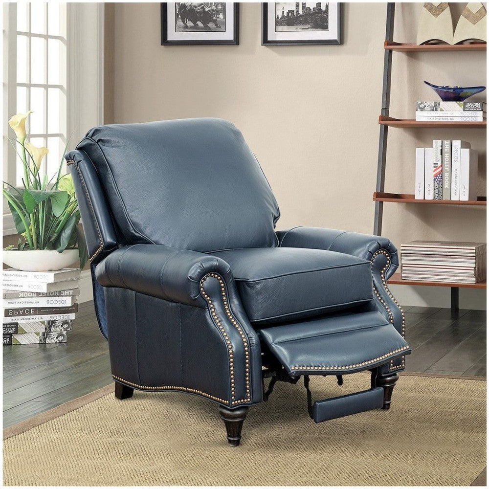 7-2160 Avery Recliner, Shoreham Blue