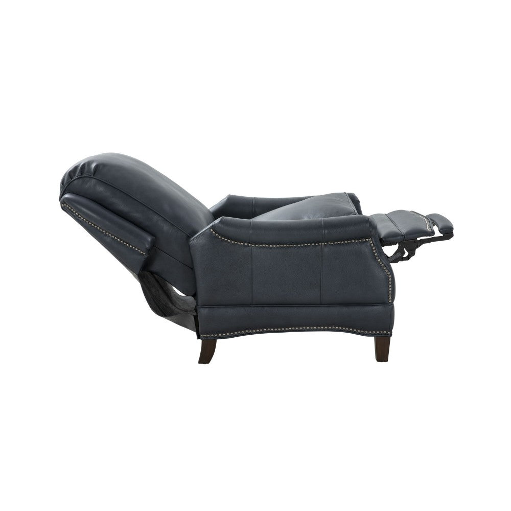 7-3056 Ashebrooke Recliner, Barone Navy Blue
