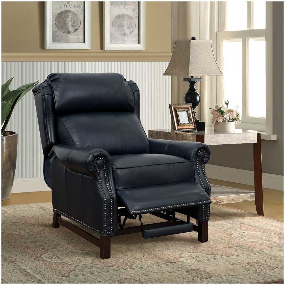 7-3164 Thornfield Recliner, Shoreham Blue