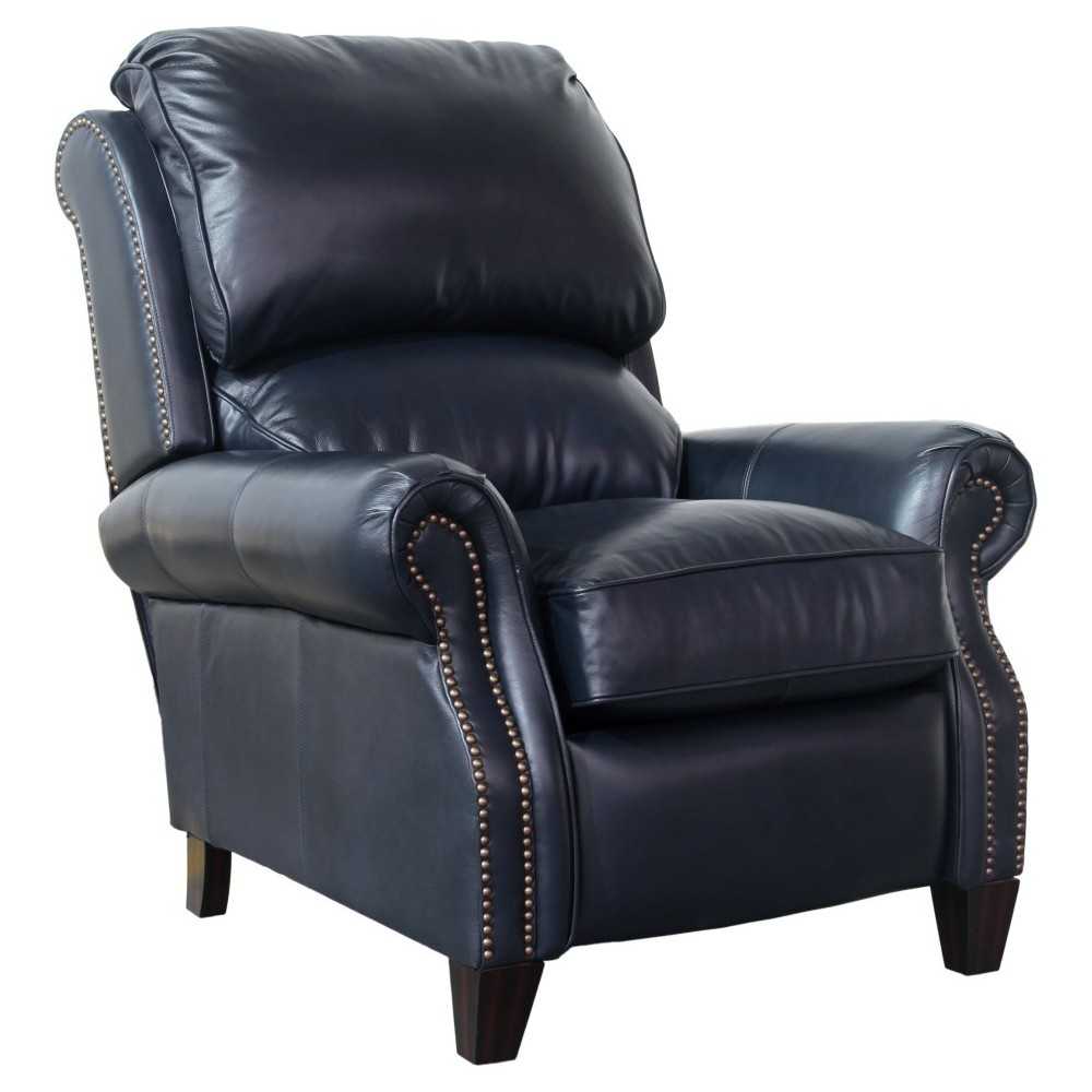 7-4440 Churchill Recliner, Shoreham Blue