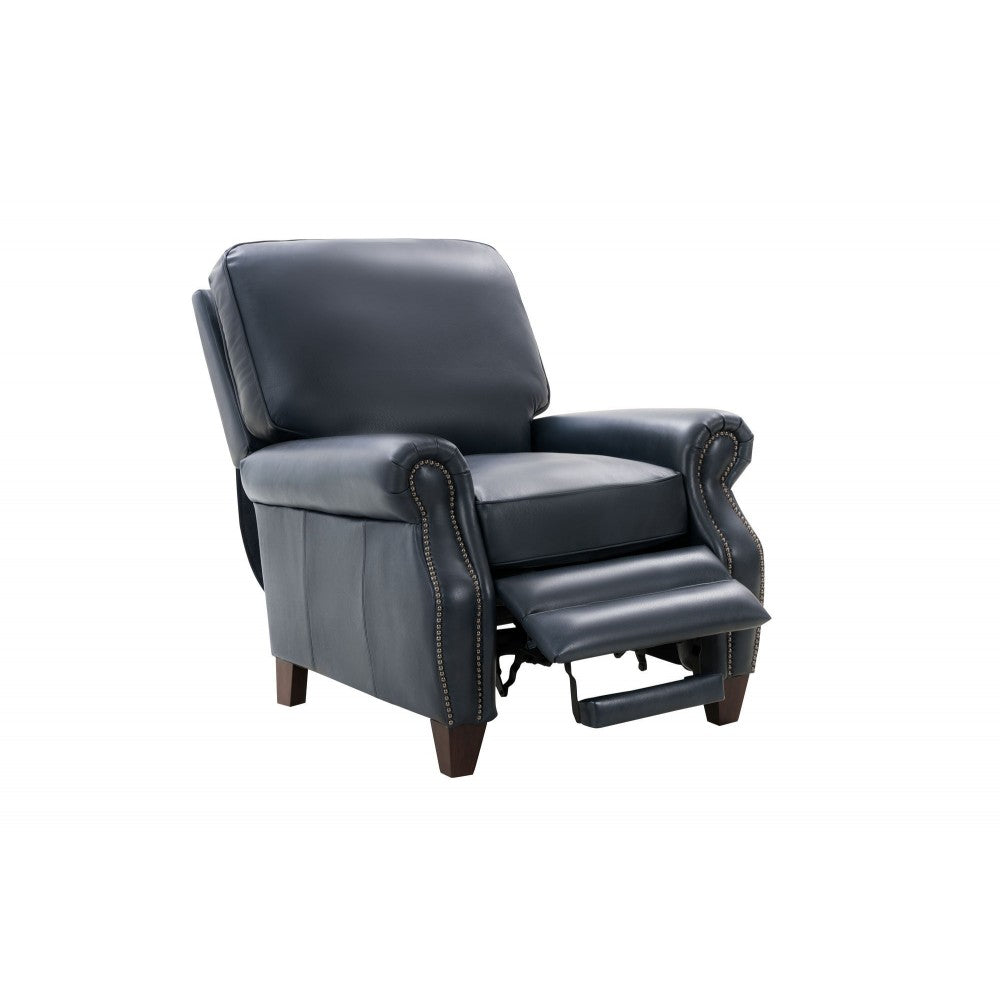 7-4490 Briarwood Recliner, Barone Navy Blue