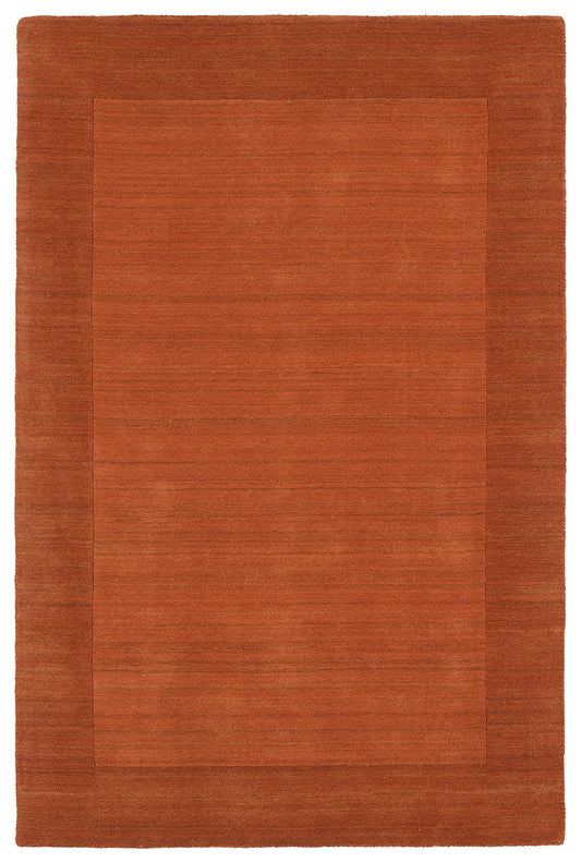 Kaleen Regency Collection Bright Pumpkin Area Rug 3'6" x 5'3"