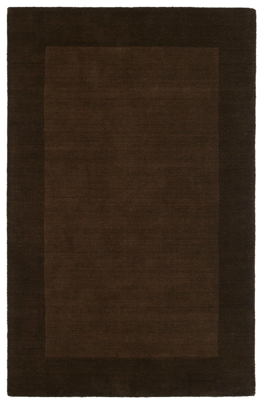 Kaleen Regency Collection Dark Brown Area Rug 3'6" x 5'3"