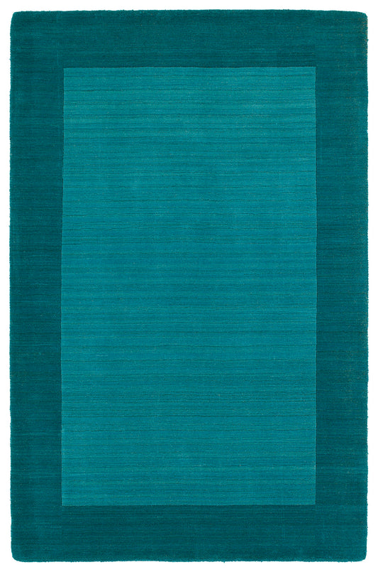 Kaleen Regency Collection Light Turquoise Area Rug 5' x 7'9"