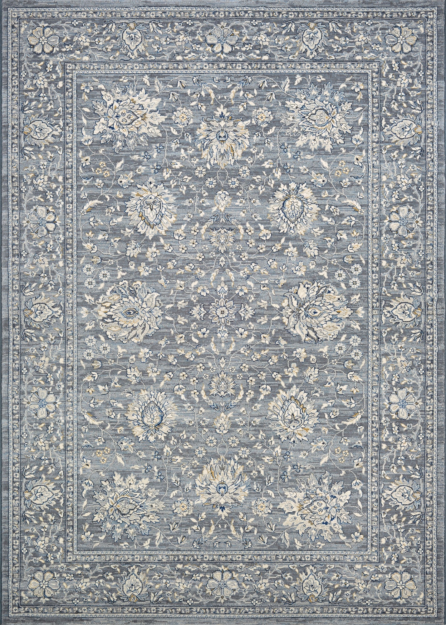 Couristan Sultan Treasures Persian Isfahan Slate Rug 6'6" x 9'6"