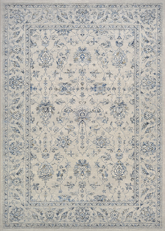 Couristan Sultan Treasures All Over Mashhad Grey Rug 6'6" x 9'6"