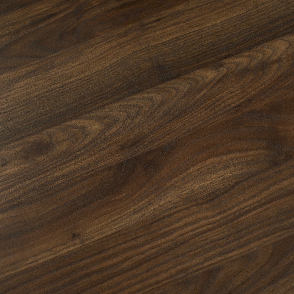 72" Slat Door Metal and Wood Hall Tree - Dark Walnut