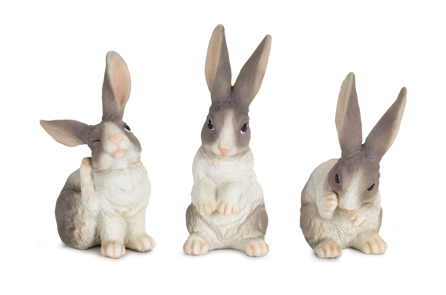 Rabbit (Set Of 6) 6.5"H Resin