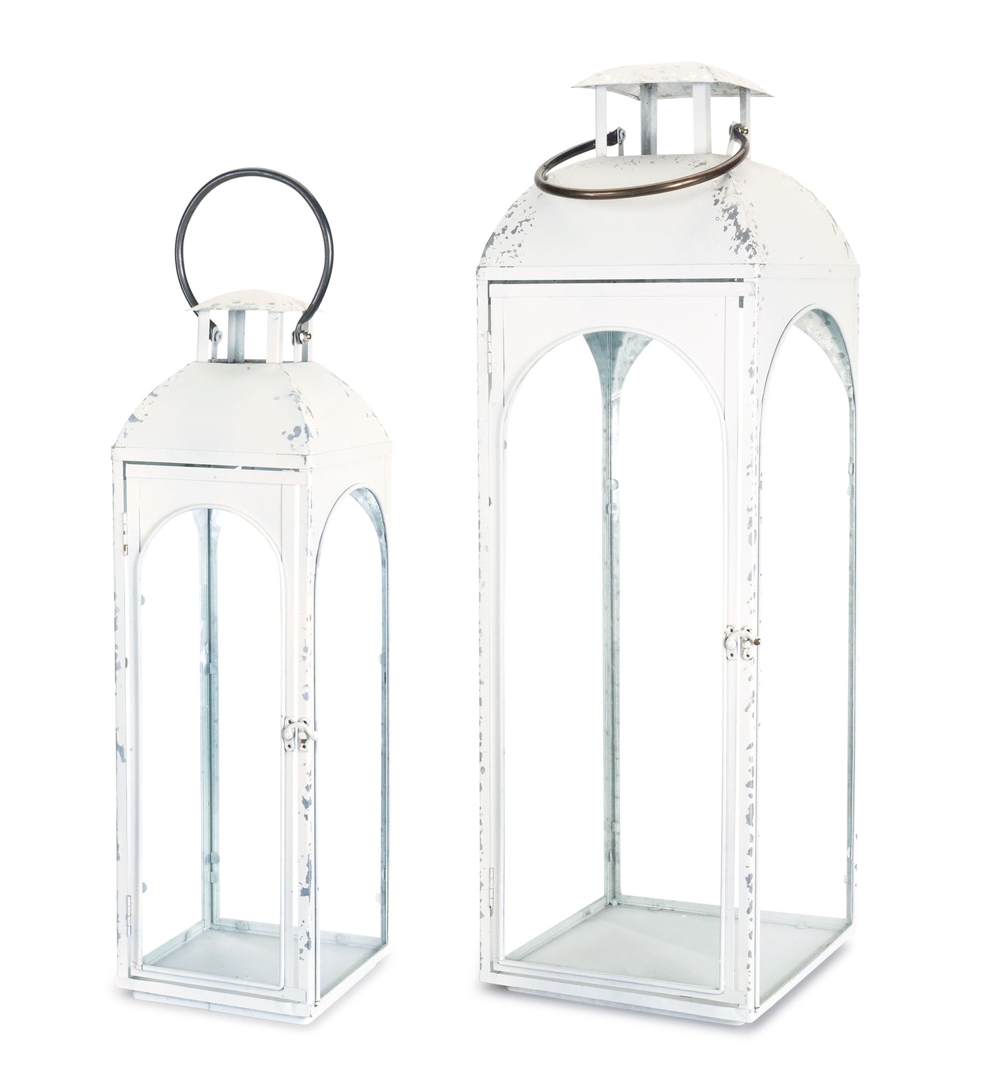 Lantern (Set Of 2) 23.5"H, 30.75"H Metal