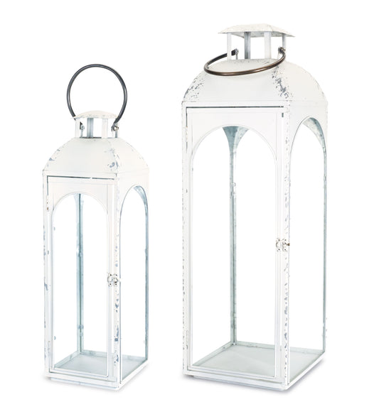 Lantern (Set Of 2) 23.5"H, 30.75"H Metal