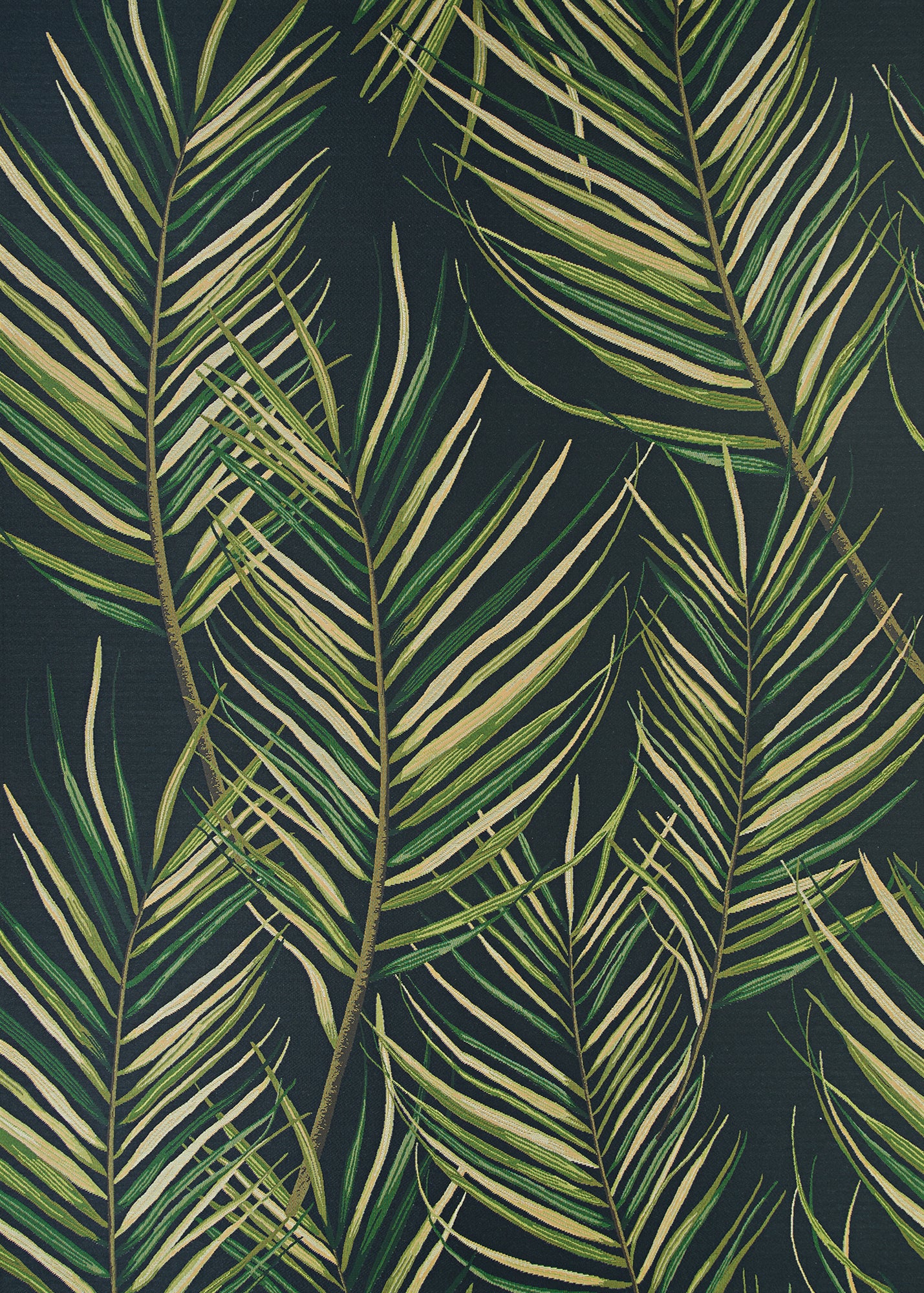 Couristan Dolce Bamboo Forest Cool Onyx Runner Rug 2'3" x 7'10"