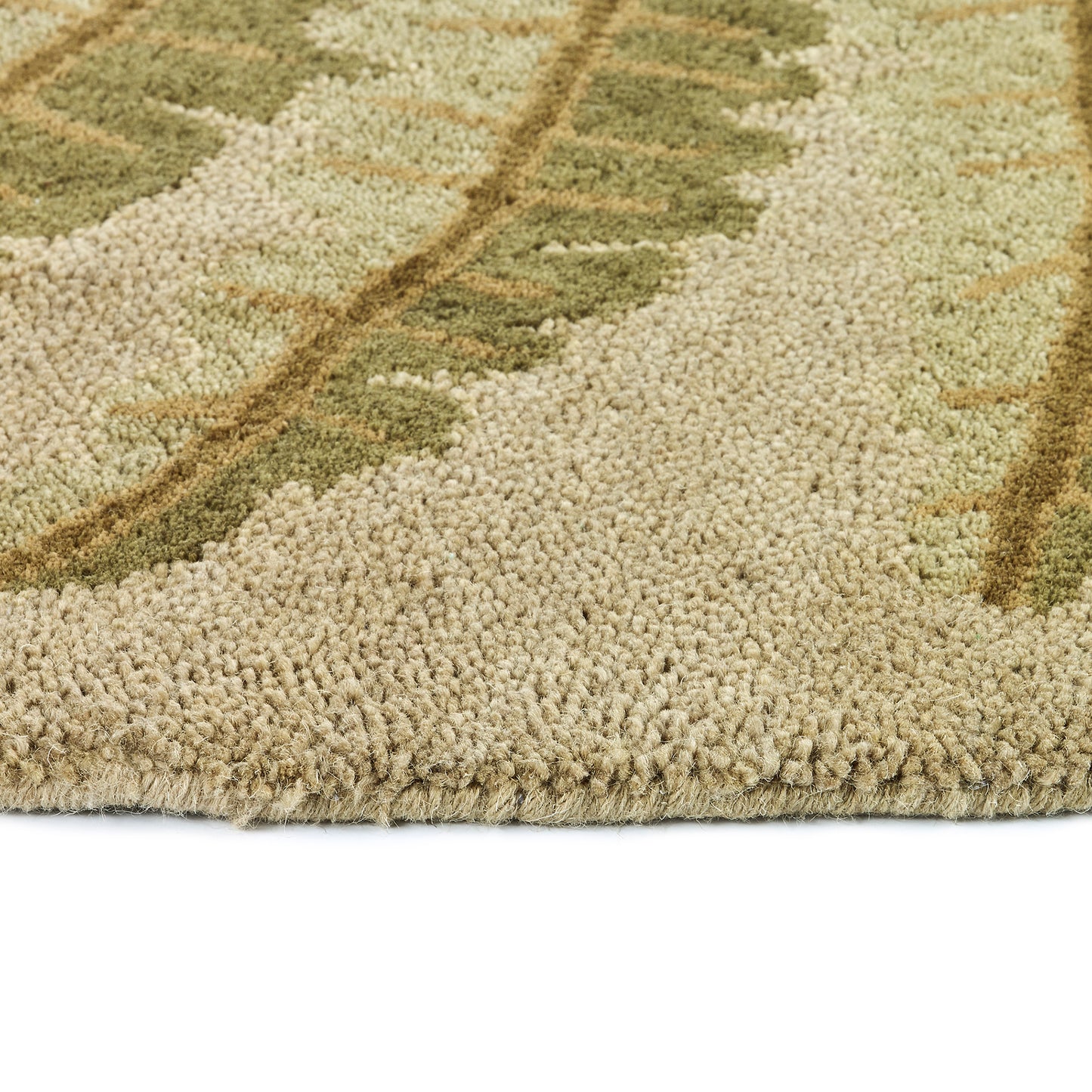 Kaleen Tara Rounds Collection Dark Gold Area Rug 7'9" x 7'9"