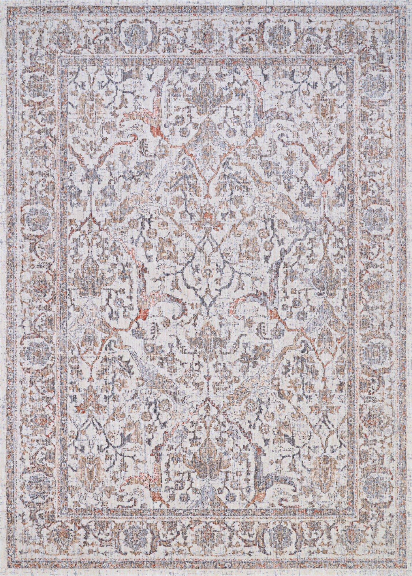 Couristan Savoy Hadad Ivory Rug 6'6" x 9'6"