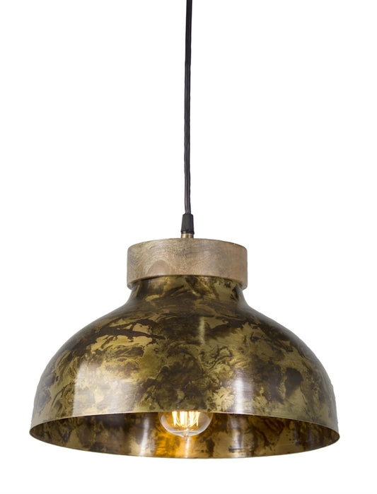 Hanging Lamp 13" x 8"H Iron (Max 100W)