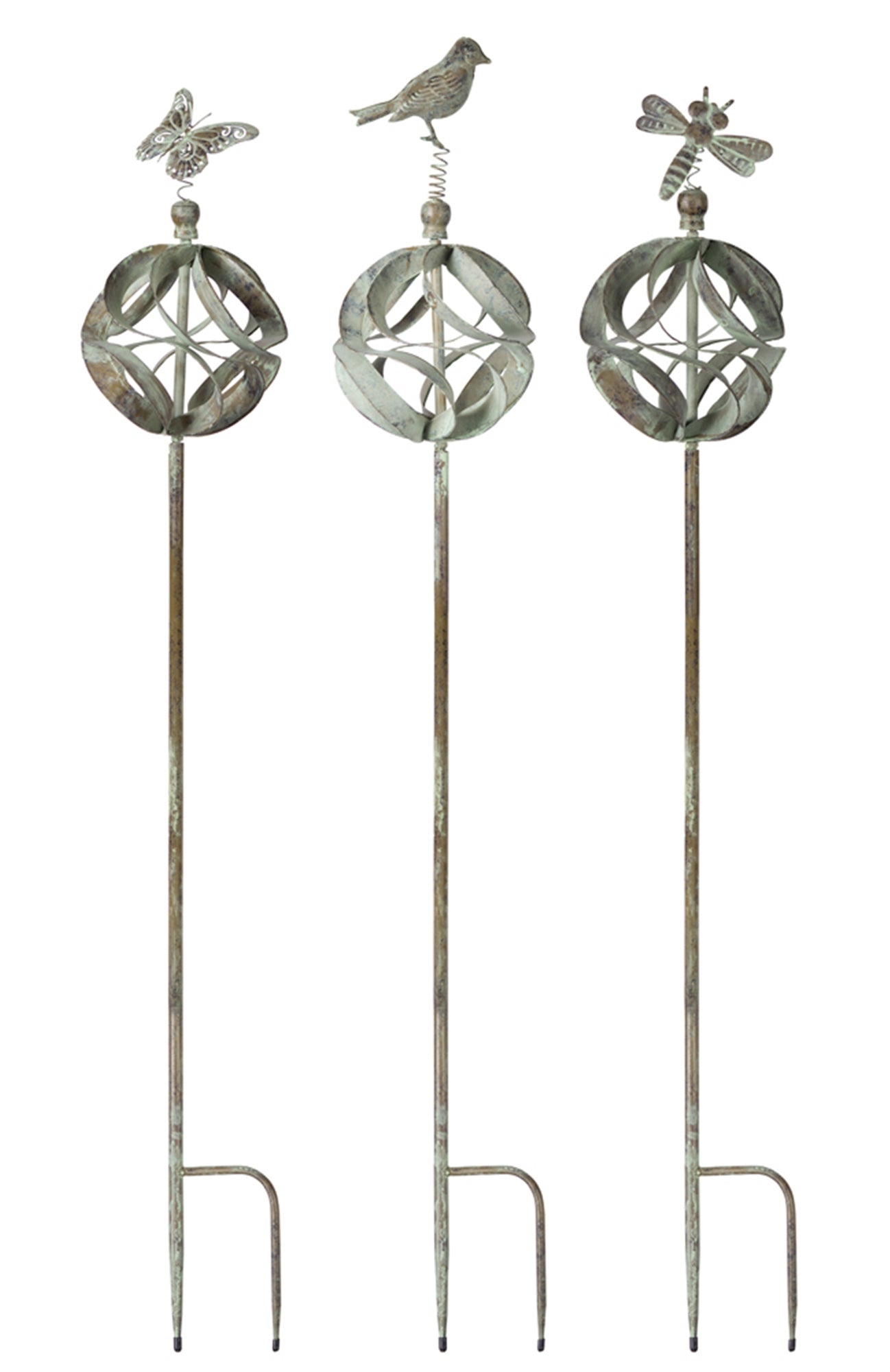 Garden Stake (Set Of 3) 60"H Iron