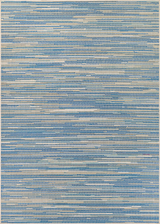 Couristan Monaco Alassio Sand-Azure-Turquoise Rug 3'9" x 5'5"