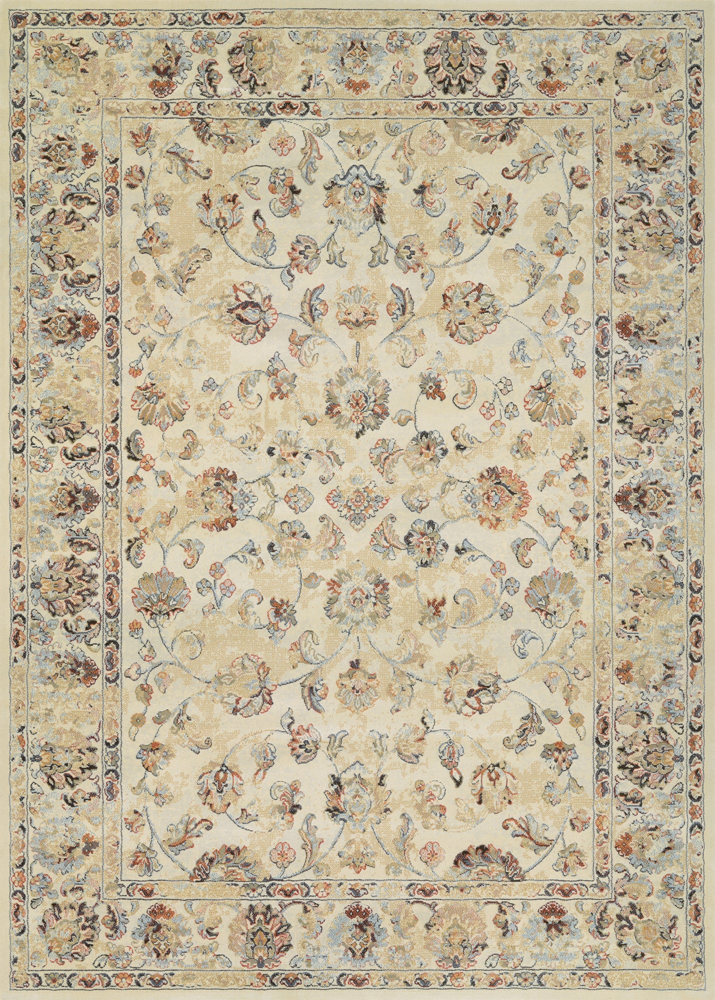 Couristan Easton Rothbury Beige-Multi Rug 7'10" x 11'2"