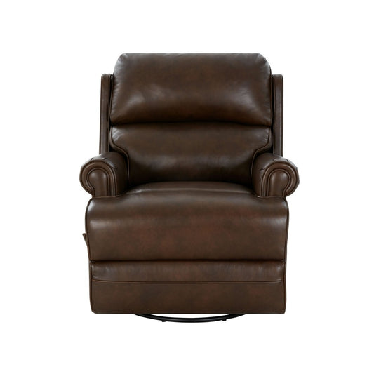 8-1117 The Club Swivel Glider Recliner, Ashford Walnut