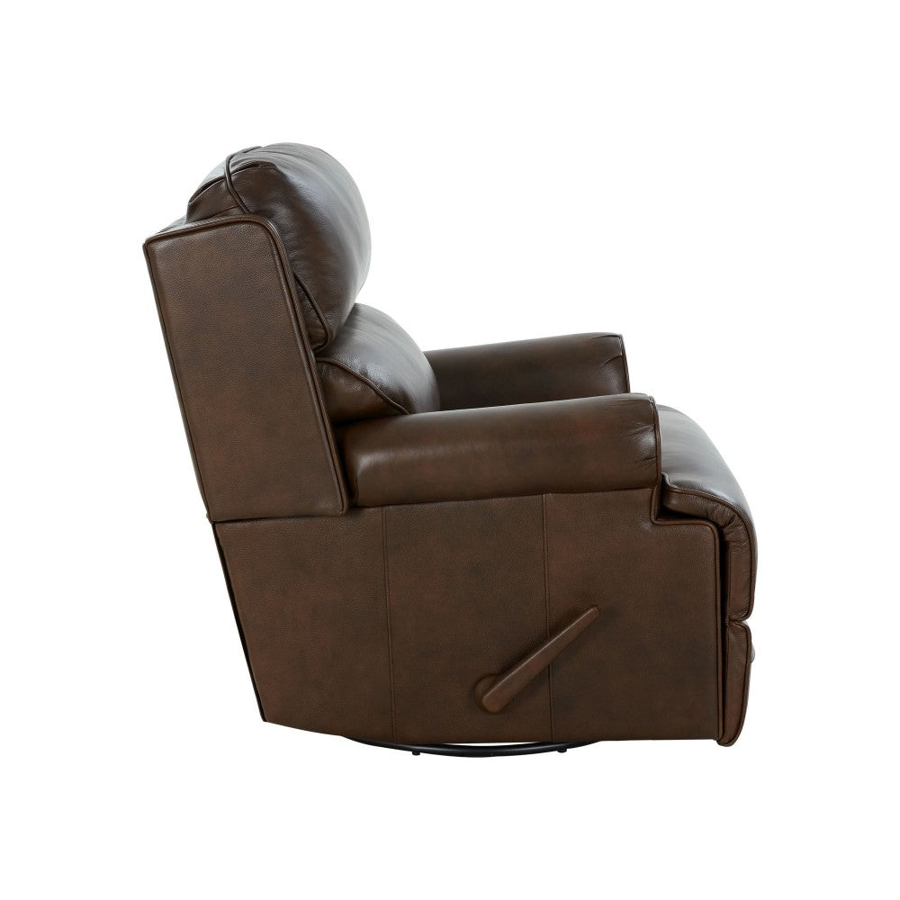 8-1117 The Club Swivel Glider Recliner, Ashford Walnut