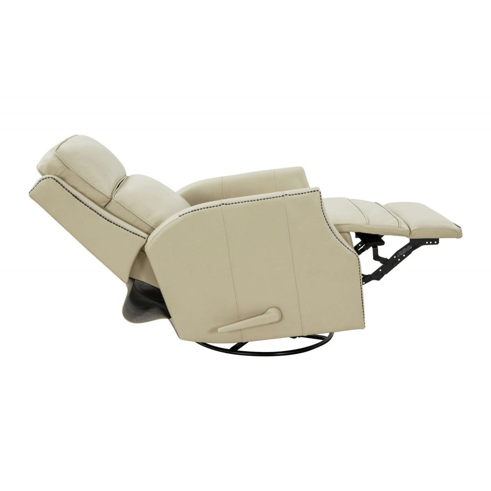 8-1120 Aniston Swivel Glider Recliner, Barone Parchment