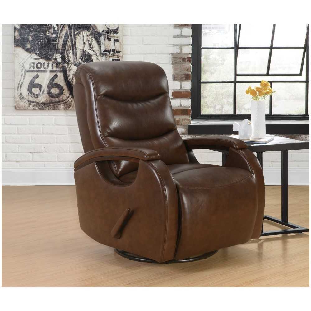 8-3320 Jonas Swivel Glider Recliner, Wenlock Double Chocolate