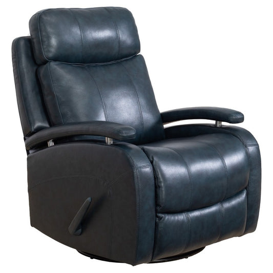 8-3610 Duffy Swivel Glider Recliner, Ryegate Sapphire Blue