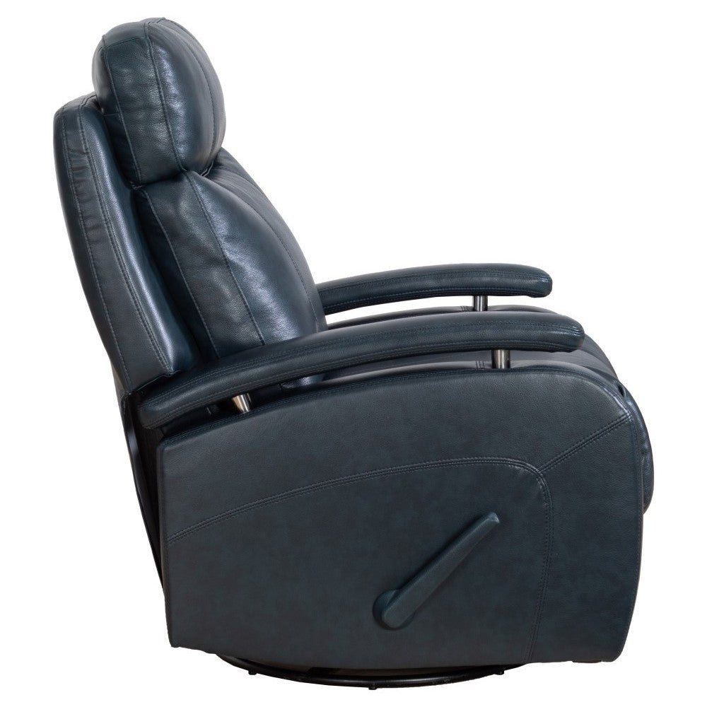 8-3610 Duffy Swivel Glider Recliner, Ryegate Sapphire Blue