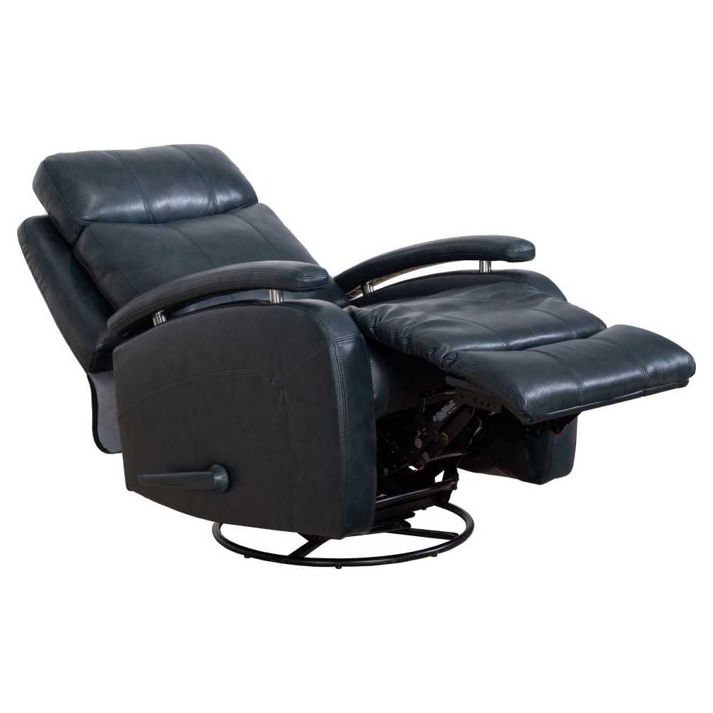 8-3610 Duffy Swivel Glider Recliner, Ryegate Sapphire Blue