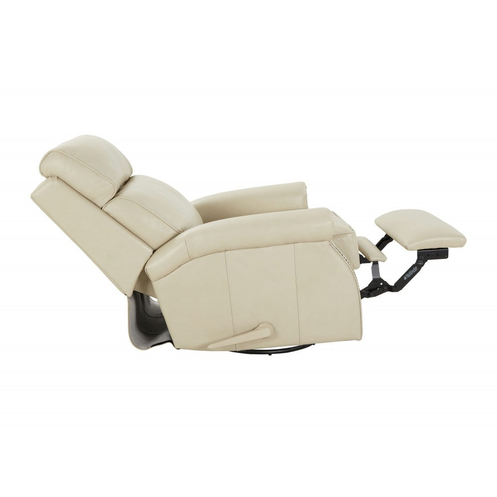 8-4001 Crews Swivel Glider Recliner, Barone Parchment