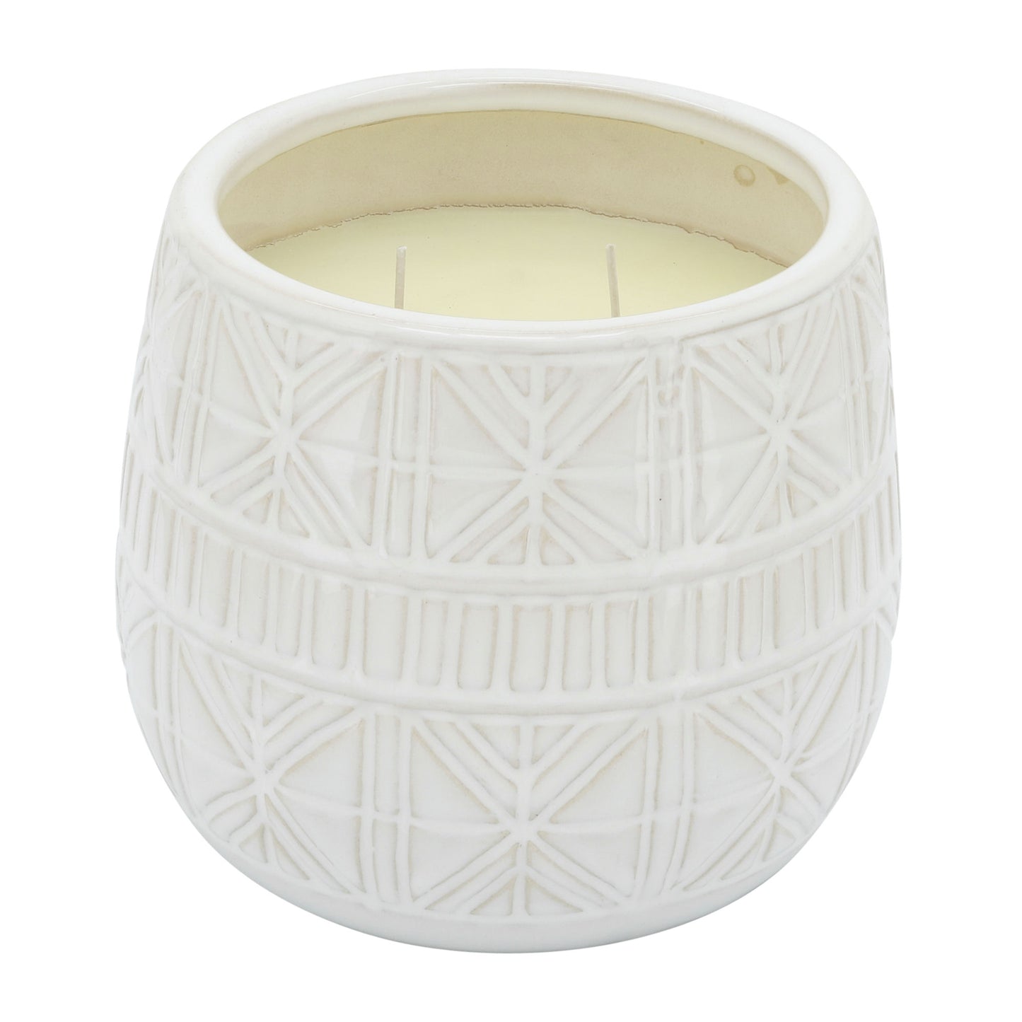7" Tribal Scented Candle, Beige 28oz