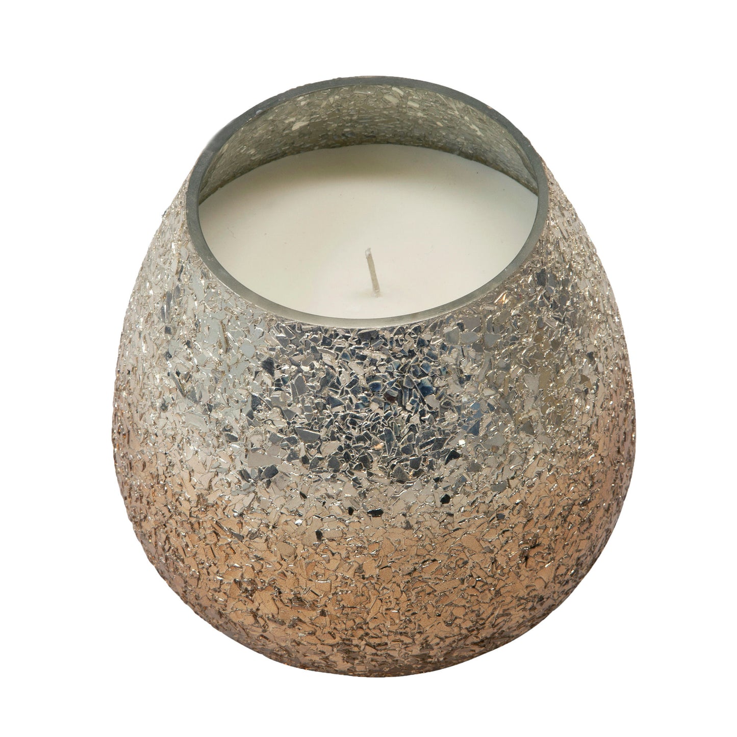 Candle On Ombre Glass By Liv & Skye 42oz