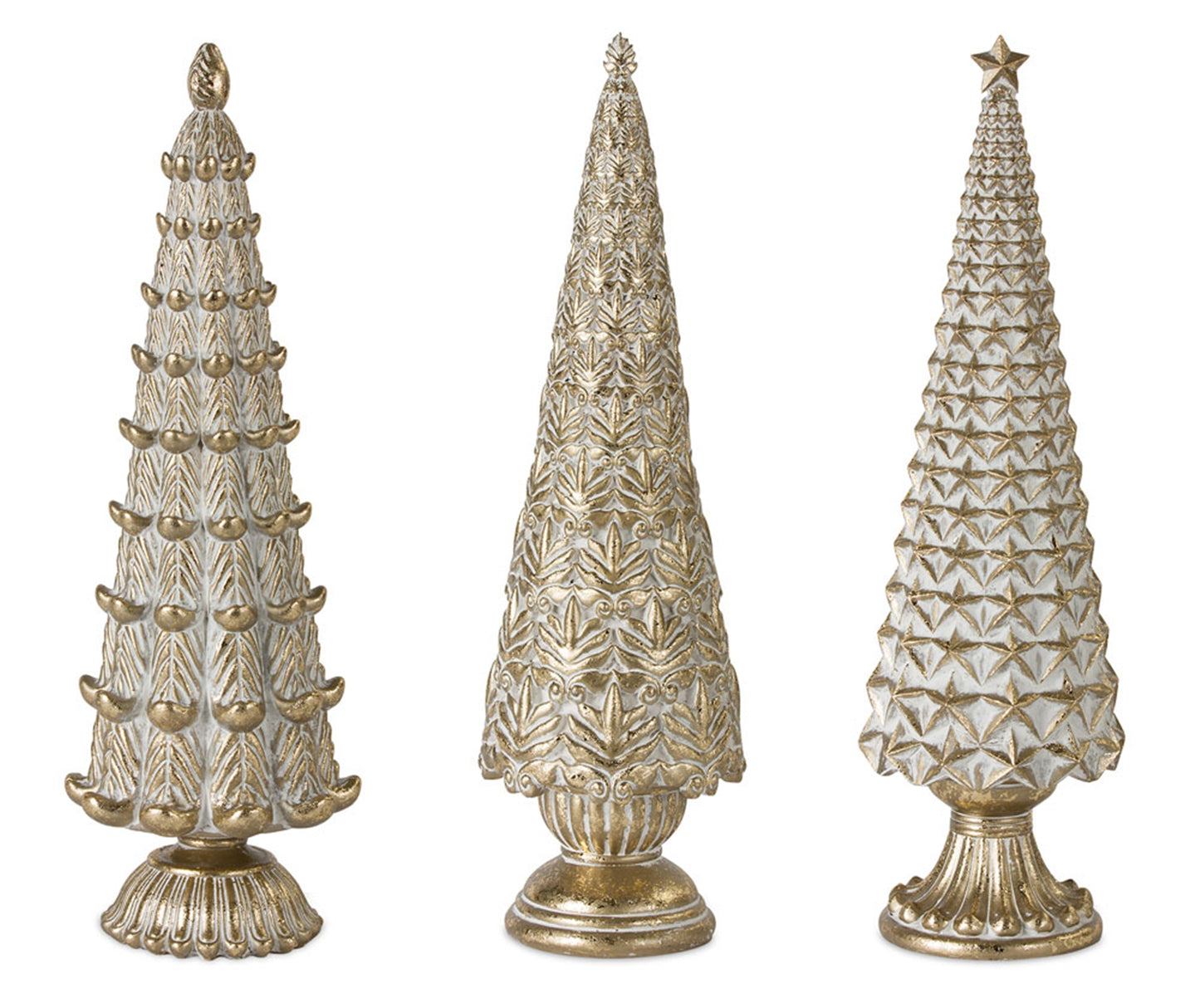 Tree (Set Of 3) 13.75"H Resin