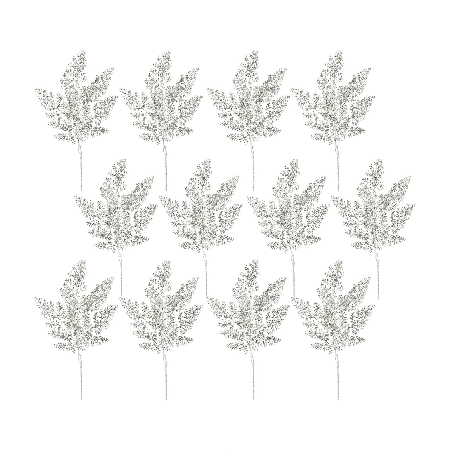 Glitter Spray (Set Of 12), Silver