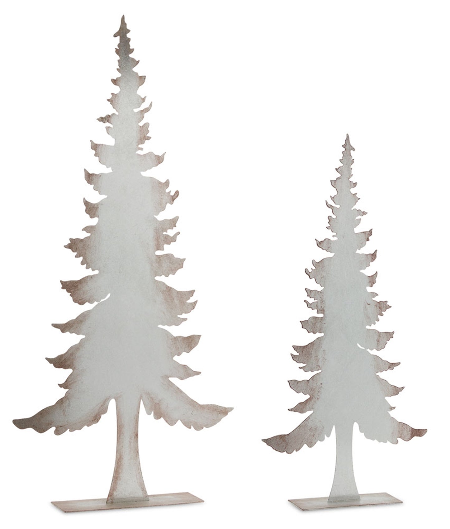Tree (Set Of 2) 24.25"H, 32"H Iron