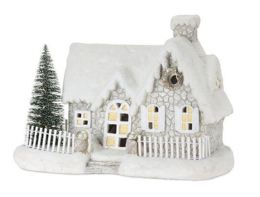Cottage 11.5"H Mgo 6 Hr Timer 3 Aa Batteries, Not Included