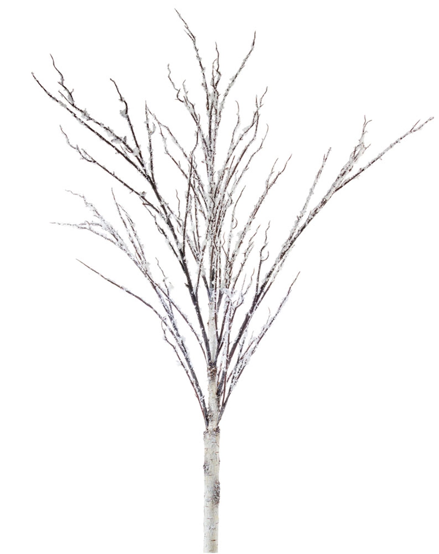 Icy Birch Branch 50"H (Set Of 4) Plastic