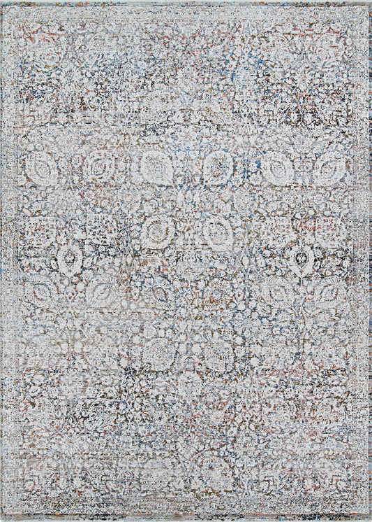 Couristan Luxor Bonaparte Multi-Antique Beige Multi Rug 3'9" x 5'5"