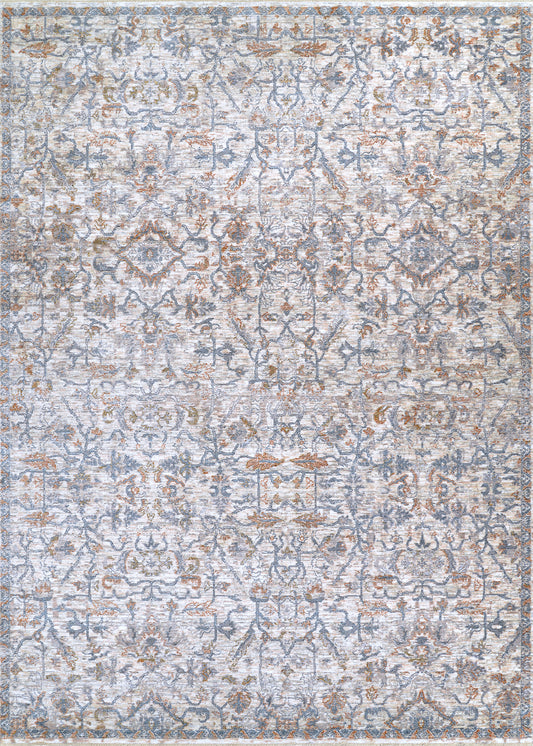 Couristan Luxor Sarouque Beige-Multi Runner Rug 2'2" x 8'11"