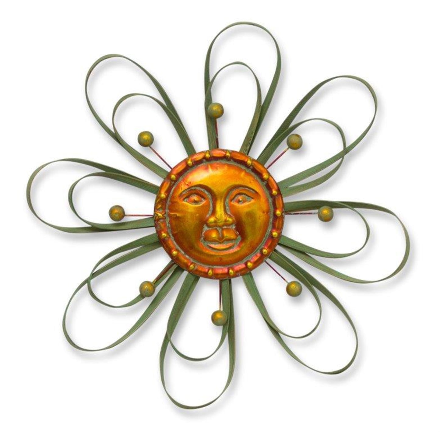 Sun Face Garden DÃ©cor 23.25"D Iron