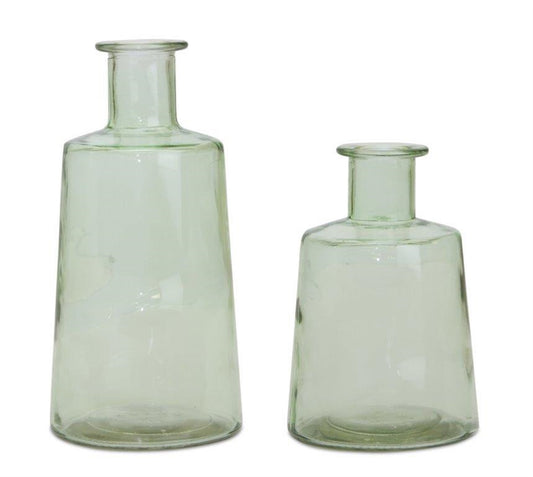 Glass Bottle (Set Of 2)