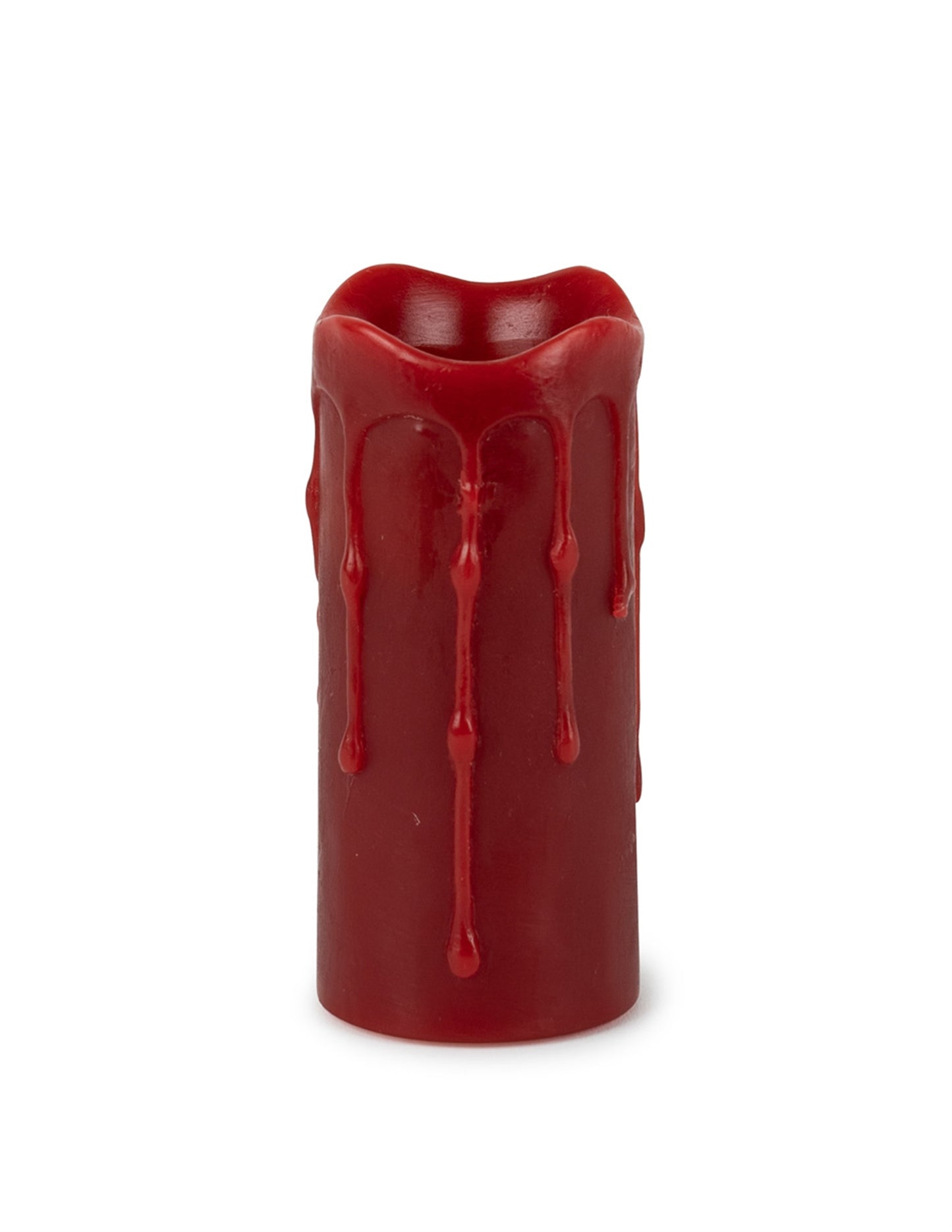 Led Wax Pillar Candle w/ Remote & 4/8h Timer (Set Of 2) 4" Wax/Plastic