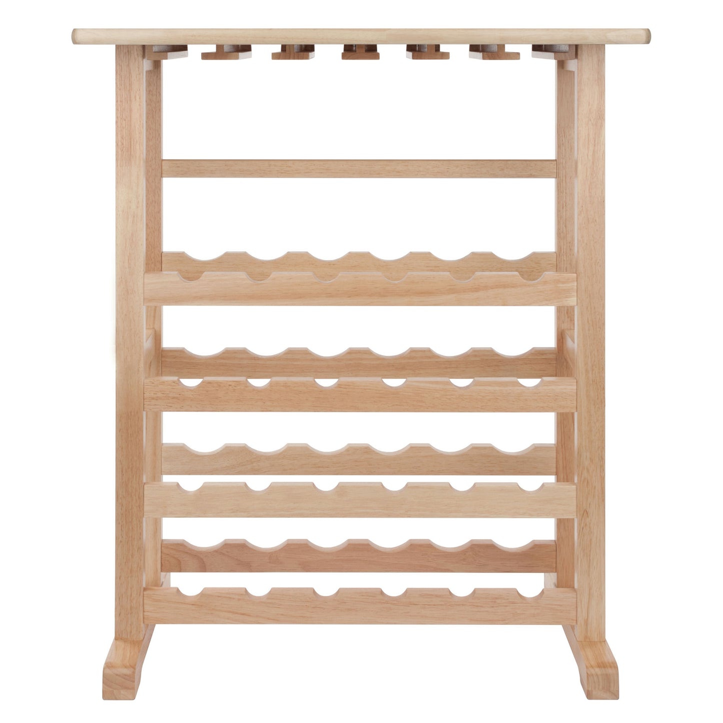 Vinny 24-Bottle Wine Rack, Natural