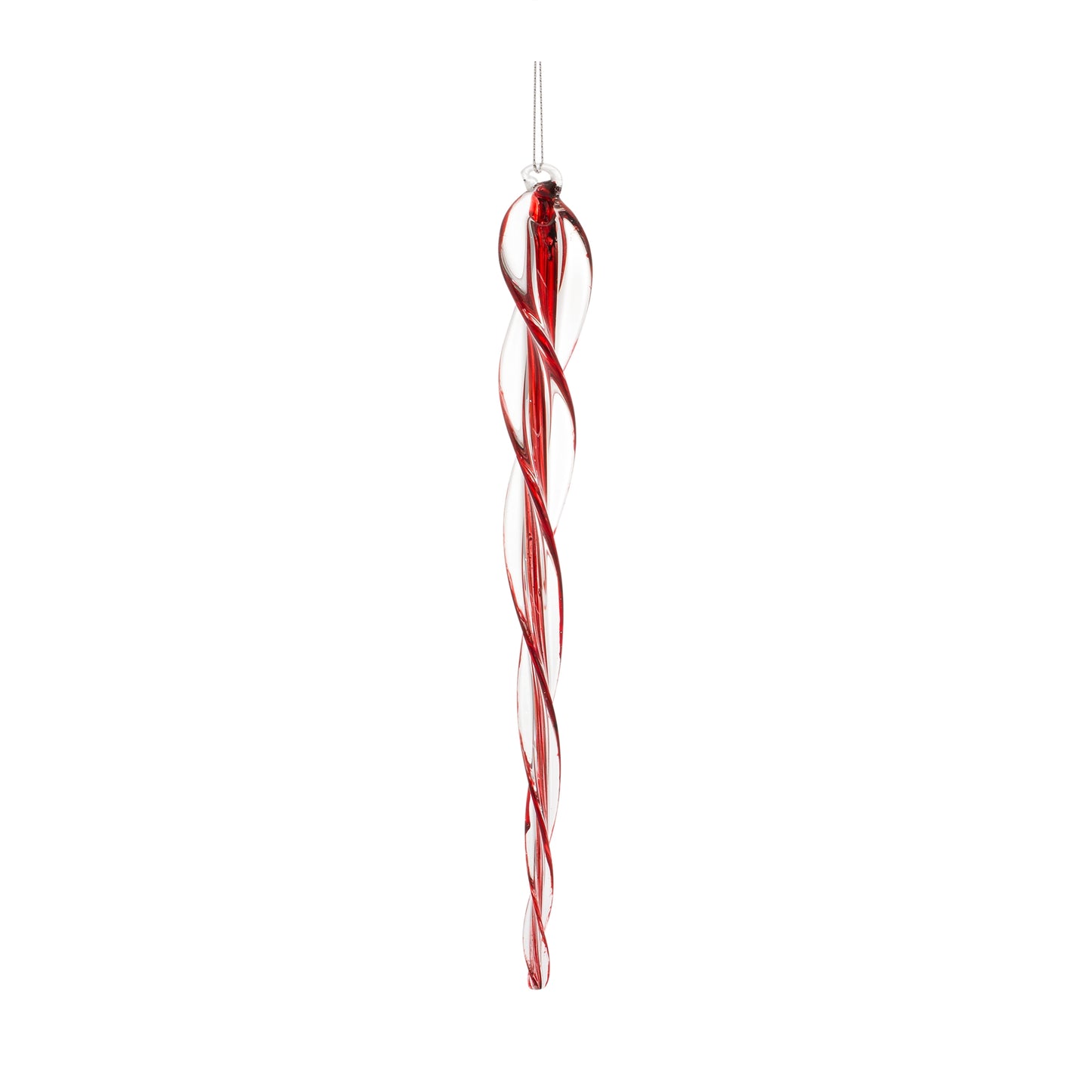 Icicle (Set Of 6) 6"H, 9"H, 11.5"H Glass