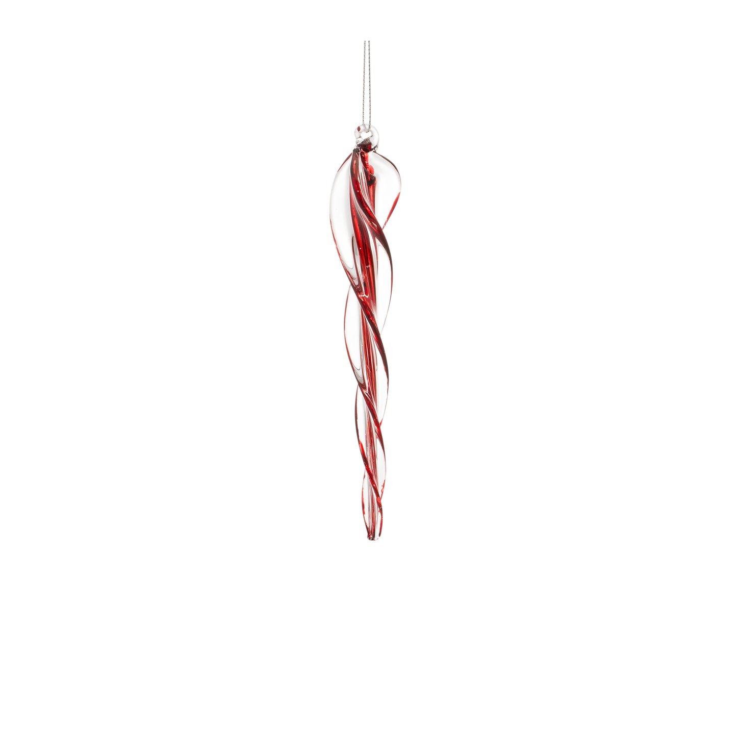 Icicle (Set Of 6) 6"H, 9"H, 11.5"H Glass