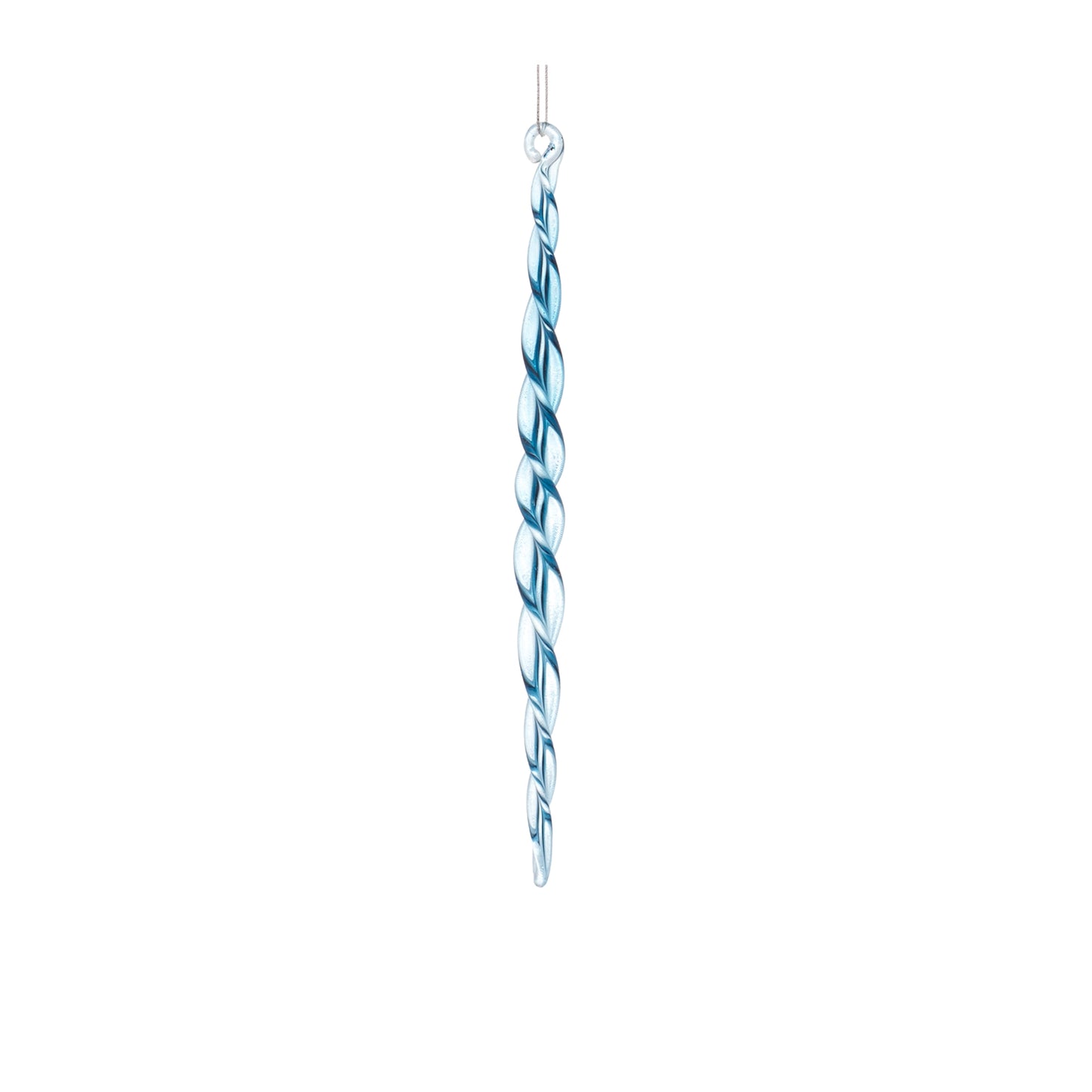 Icicle Twist (Set Of 12) 7"H, 10"H Glass