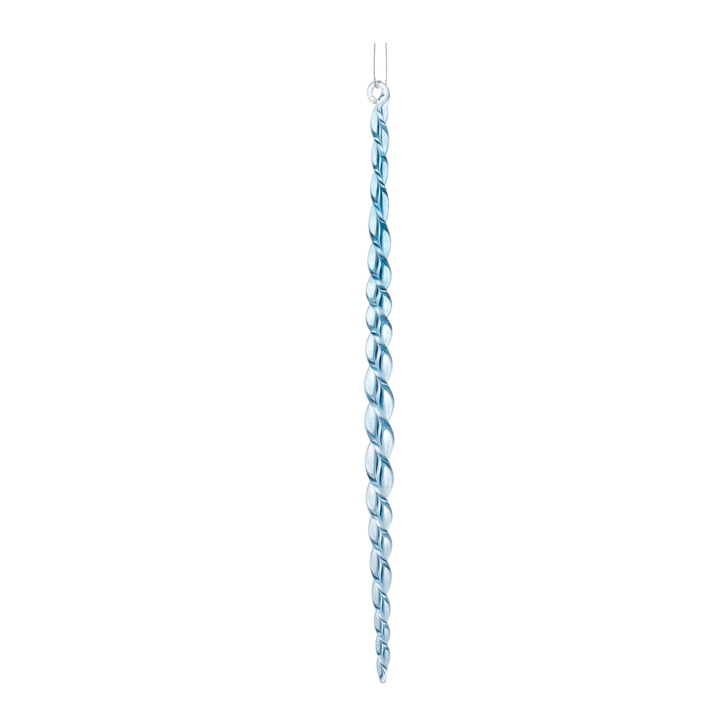 Icicle Twist (Set Of 12) 7"H, 10"H Glass